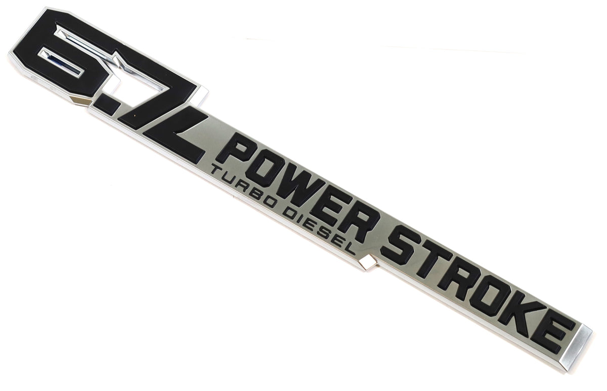 Genuine Ford PC3Z-9942528-B Door Emblem 2023-2026 6.7L Powerstroke Turbo Diesel