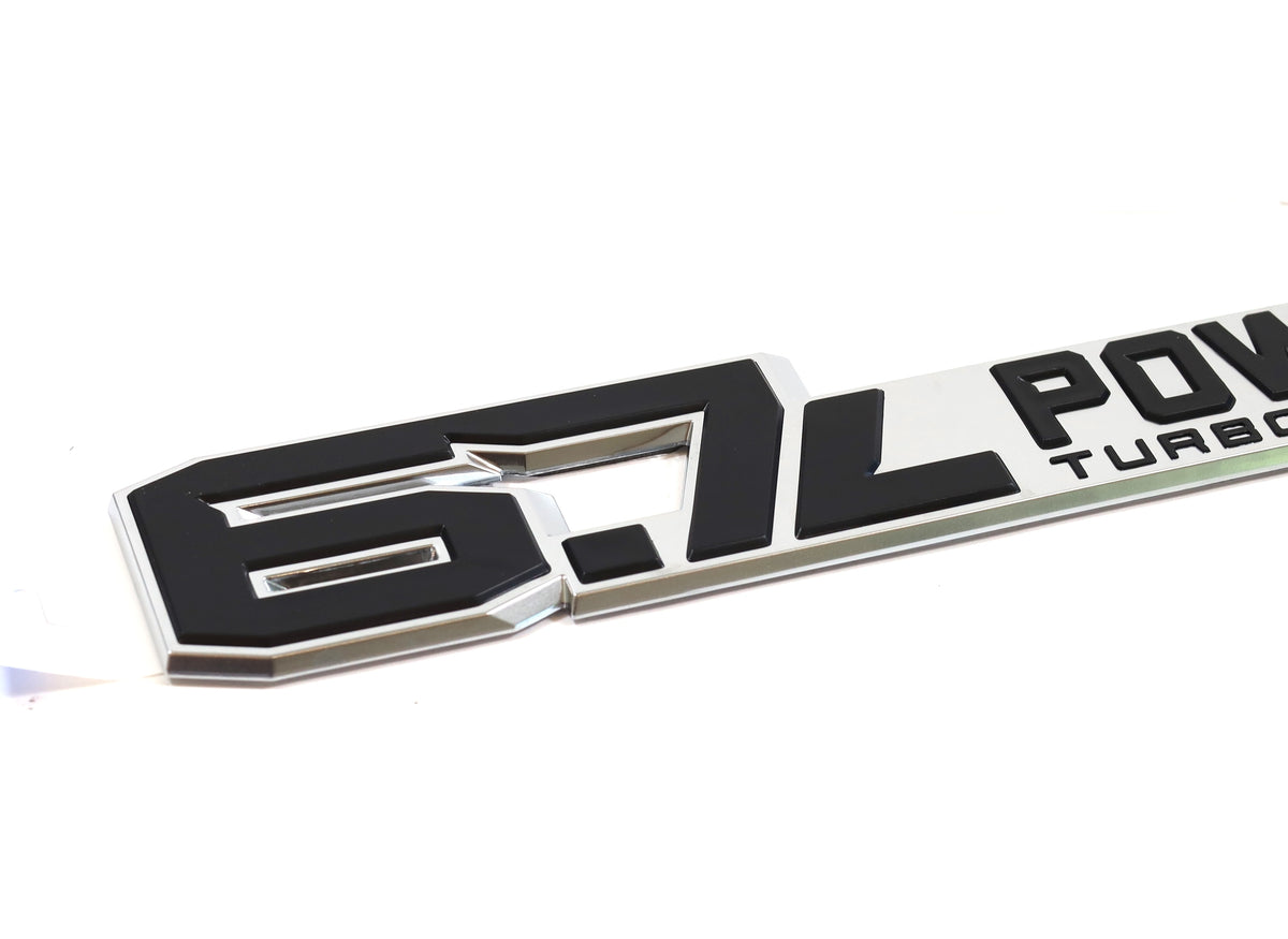 Genuine Ford PC3Z-9942528-B Door Emblem 2023-2026 6.7L Powerstroke Turbo Diesel