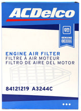 ACDelco A3244C Factory Engine Air Filter 2020-2026 3.0L Duramax LM2 LZ0 84121219