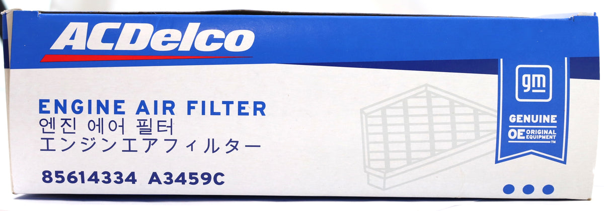 ACDelco A3459C Factory Engine Air Filter 2020-2026 6.6L L5P Duramax 85614334