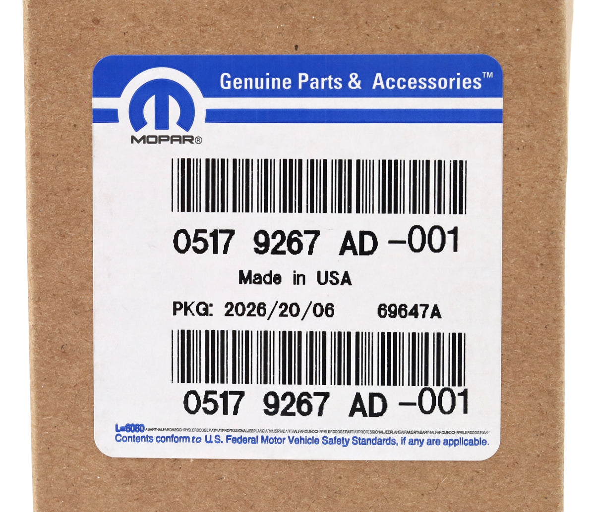 Mopar 05179267AD 68RFE Spin-On Transmission Filter 2007.5-2024 6.7L Cummins