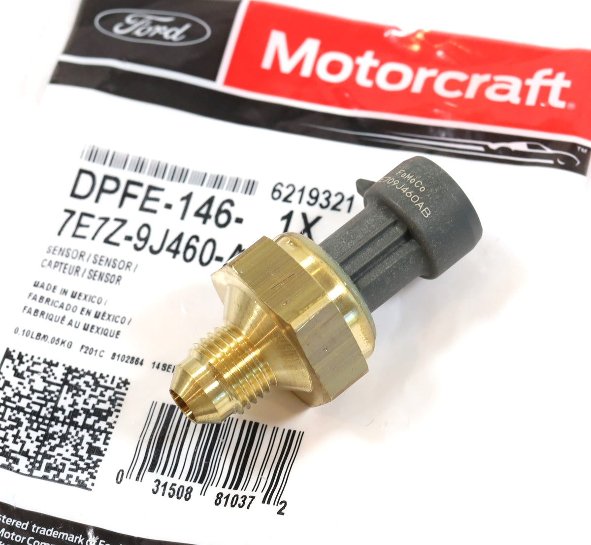 Motorcraft DPFE-146 Exhaust Back Pressure EBP Sensor 2008-2010 6.4L Powerstroke