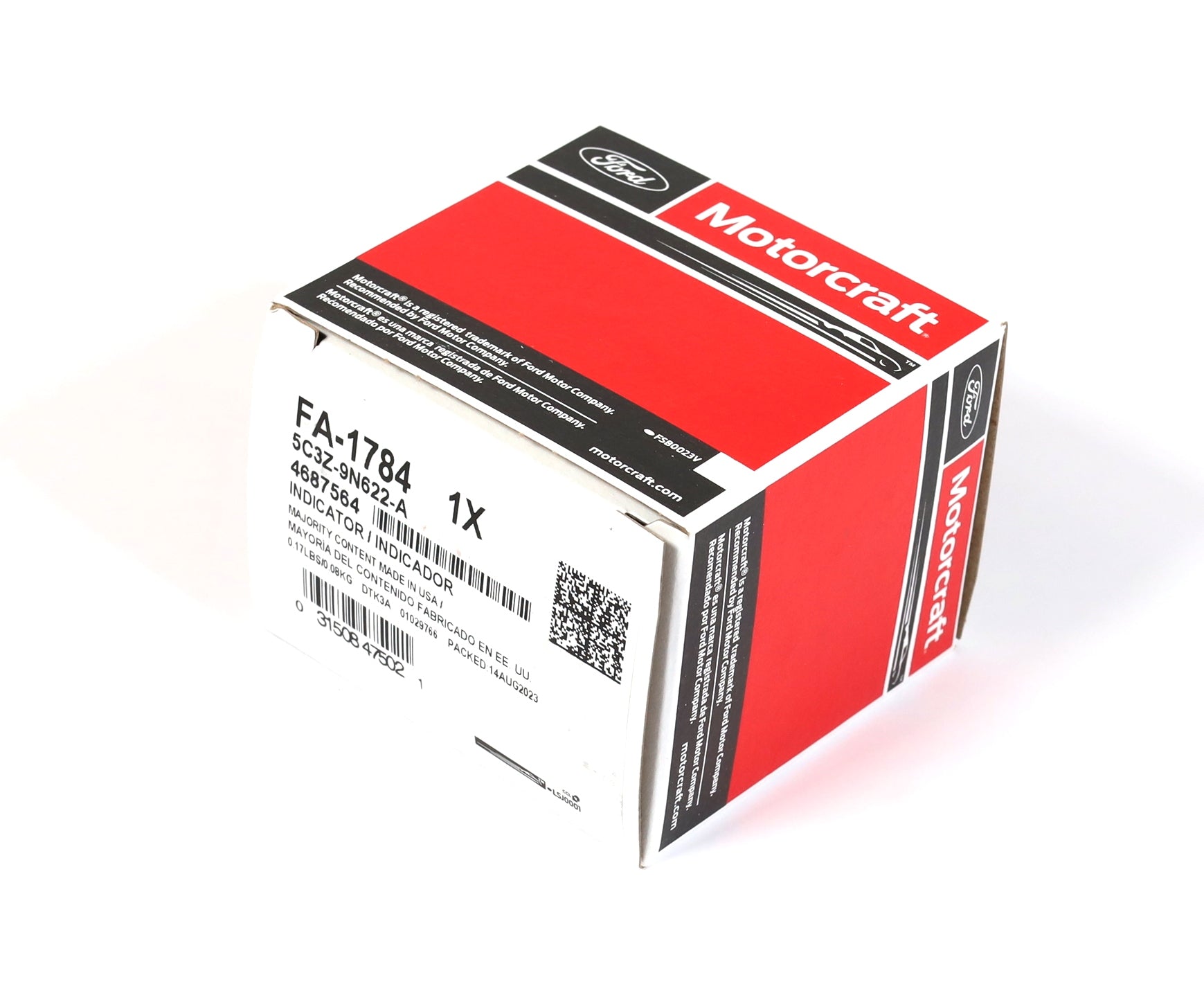 Motorcraft FA-1784 / 5C3Z-9N622-A Intake Air Filter Indicator 2002