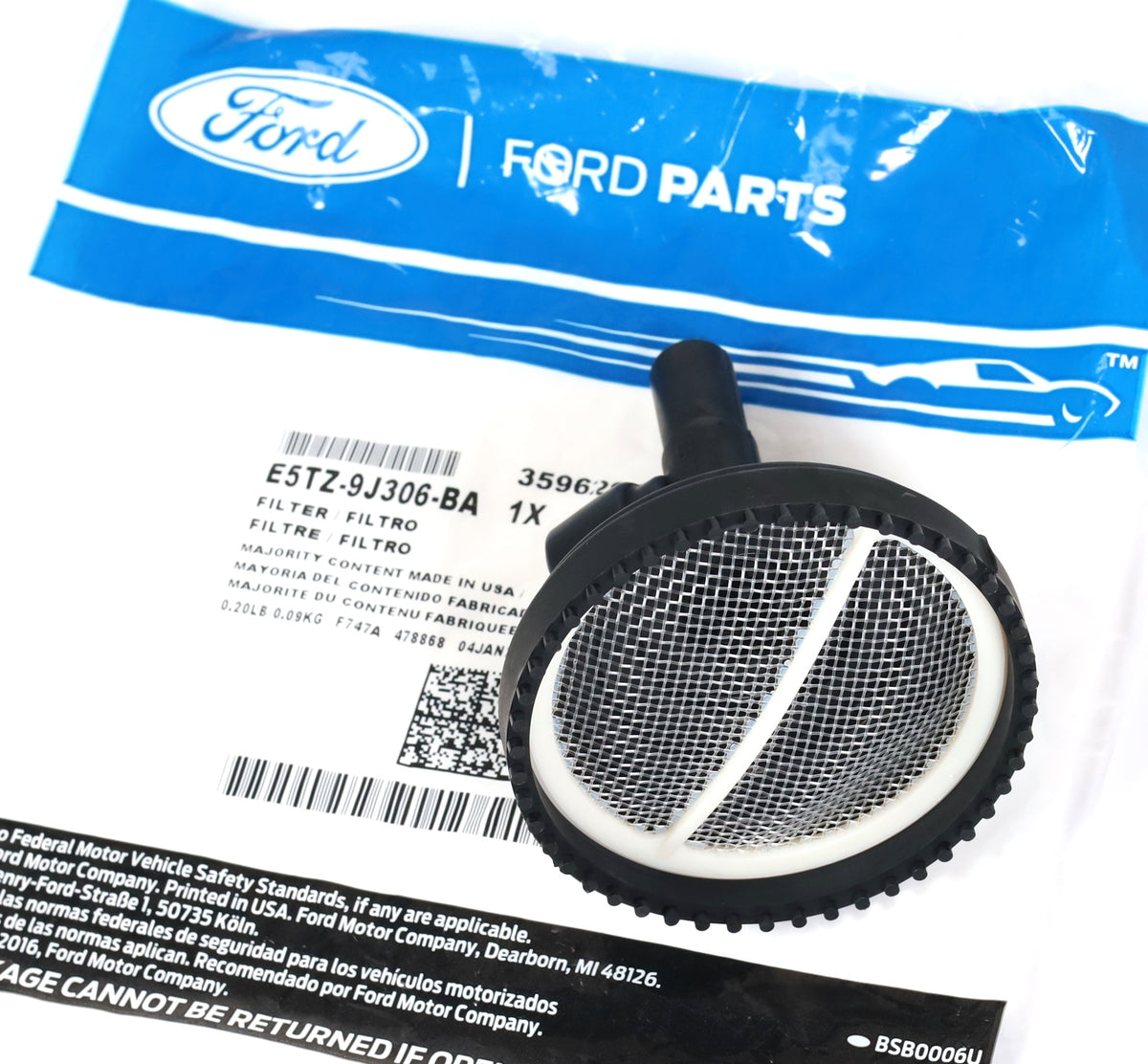 Pickup Screen Engine Genuine OEM Ford 6.0L 7.3L Powerstroke Diesel Fuel Tank Pick-up Screen ...