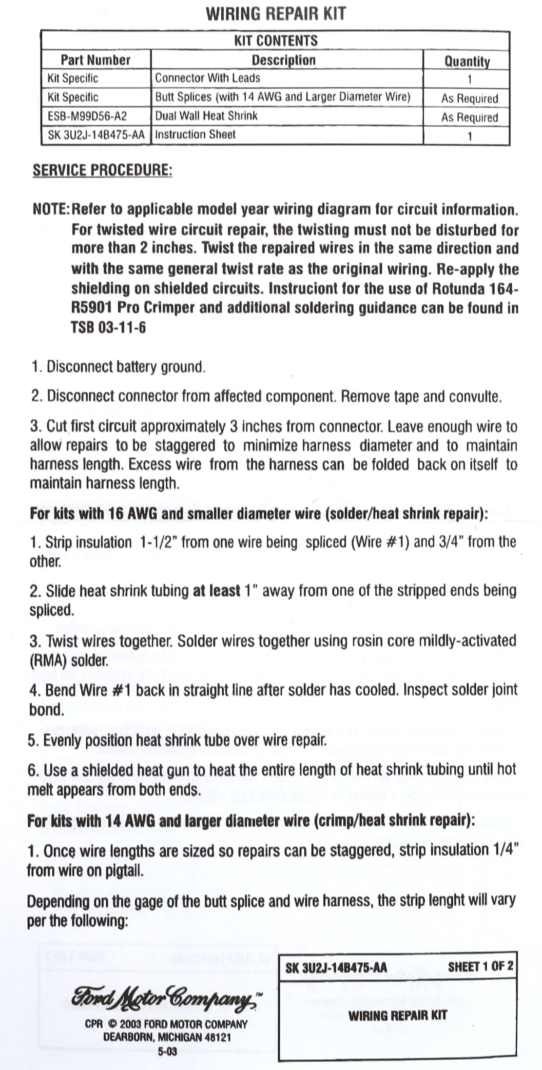 Motorcraft WPT-1376 ICP EBP Repair Pigtail Connector 7.3L 6.0L 6.4L Powerstroke