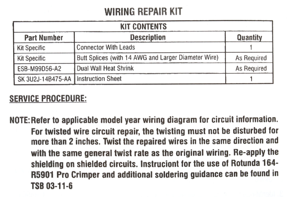 Motorcraft WPT-1376 ICP EBP Repair Pigtail Connector 7.3L 6.0L 6.4L Powerstroke