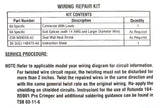 Motorcraft WPT-1376 ICP EBP Repair Pigtail Connector 7.3L 6.0L 6.4L Powerstroke