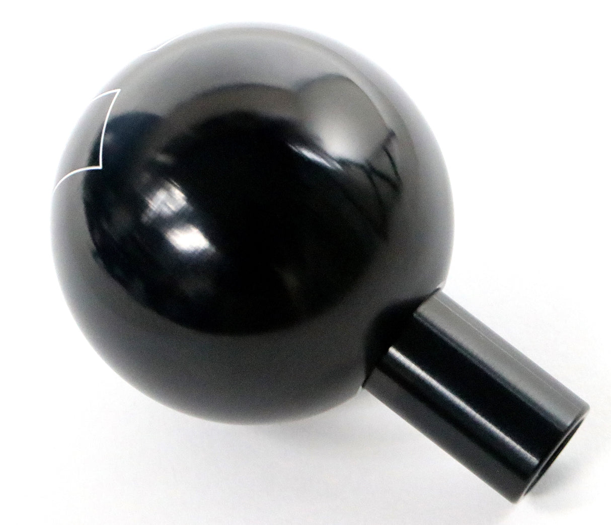 Dodge Ram Cummins Logo 2.25" Billet Aluminum Shift Knob Black w/ Adapter