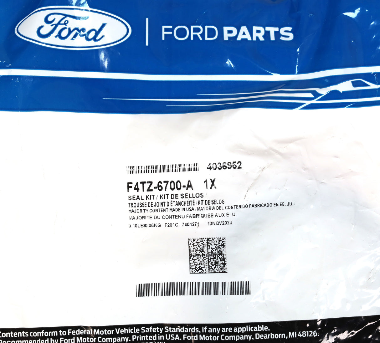 1994.5-2003 Ford 7.3L Powerstroke Diesel Front & Rear Main Seal Kit Genuine OEM