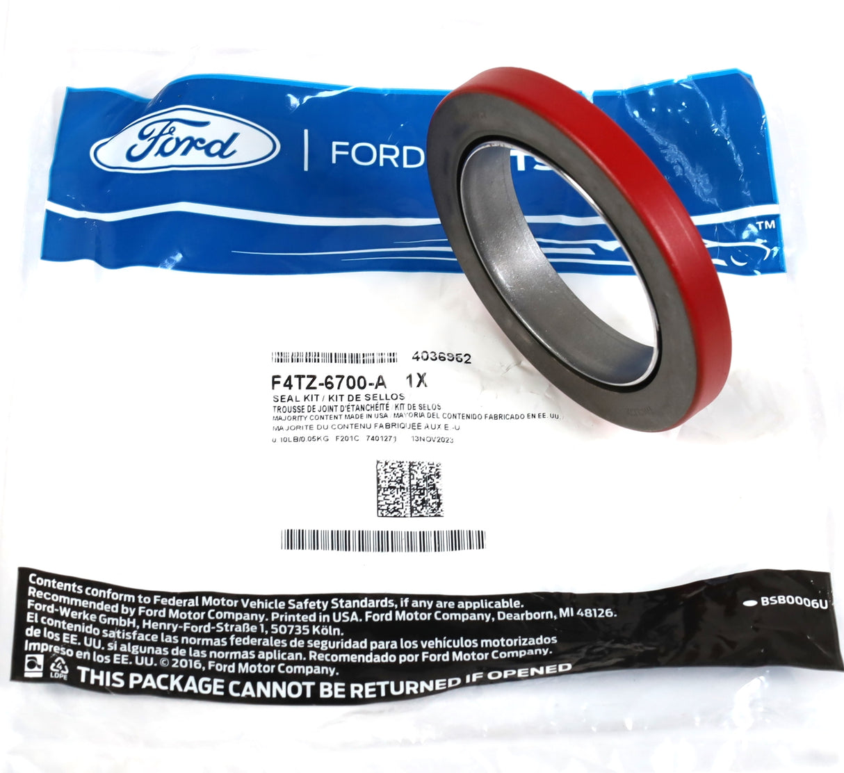 1994.5-2003 Ford 7.3L Powerstroke Diesel Front & Rear Main Seal Kit Genuine OEM