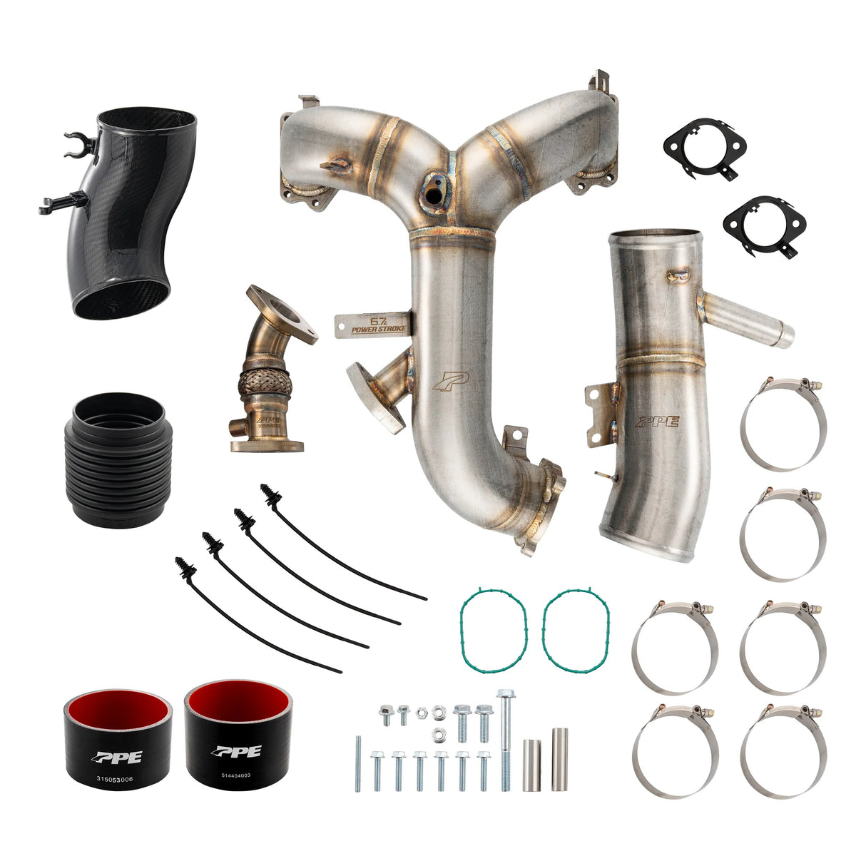 PPE Zilla Intake Manifold and Turbo Inlet Kit 2015-2016 Ford 6.7L Power Stroke