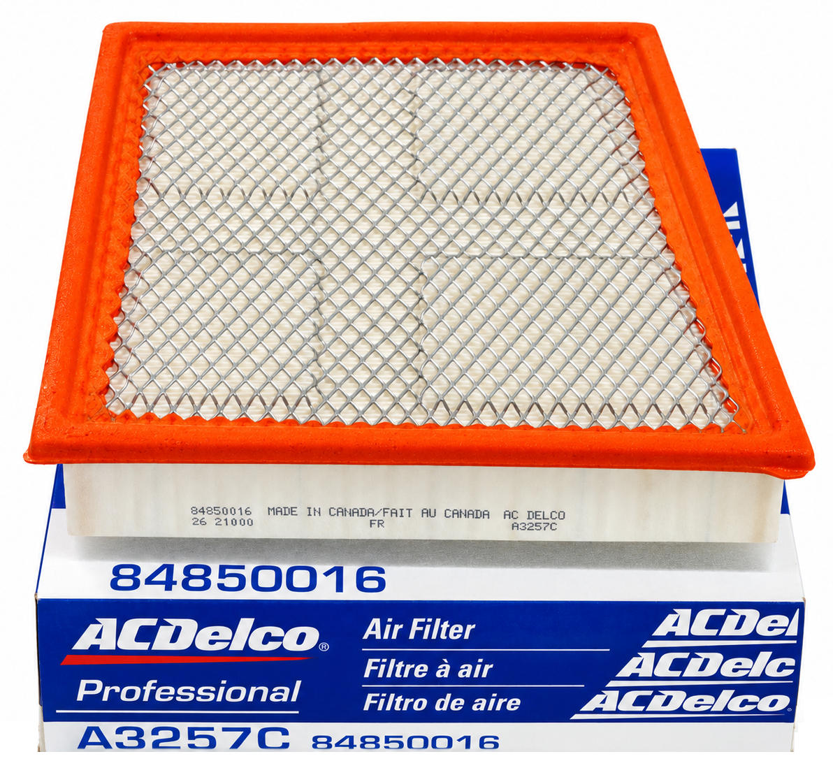 GM ACDelco A3257C Engine Air Filter 84850016 2017-2019 6.6L L5P Duramax