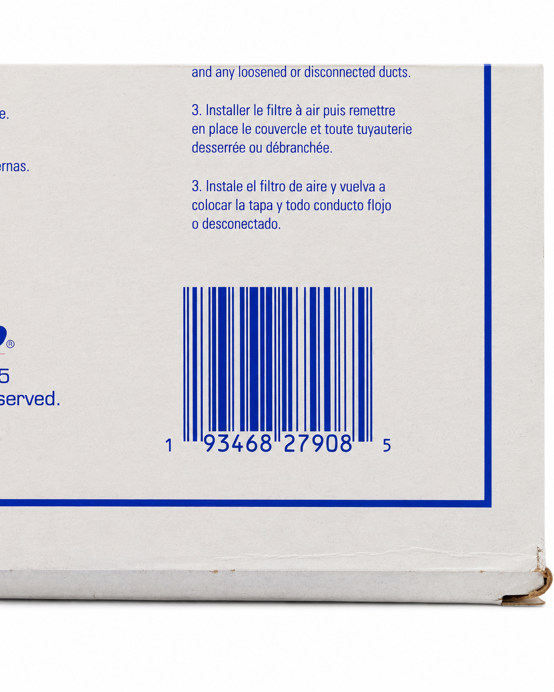 GM ACDelco A3257C Engine Air Filter 84850016 2017-2019 6.6L L5P Duramax