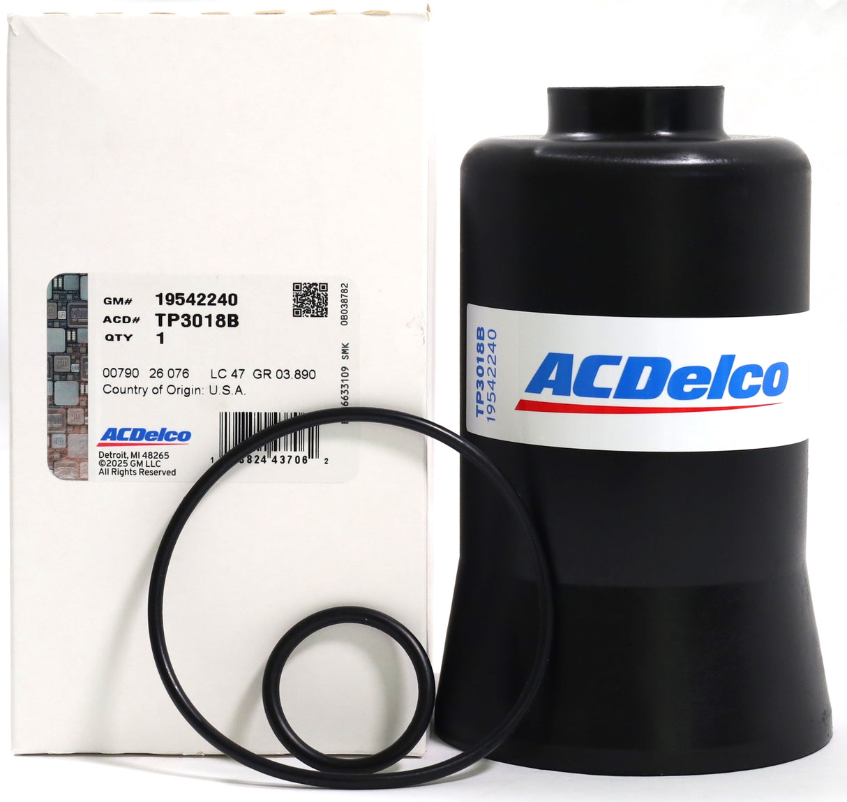 2001-2016 Duramax LB7/LLY/LBZ/LMM/LML OEM ACDelco Fuel Oil Trans Filter Service Kit