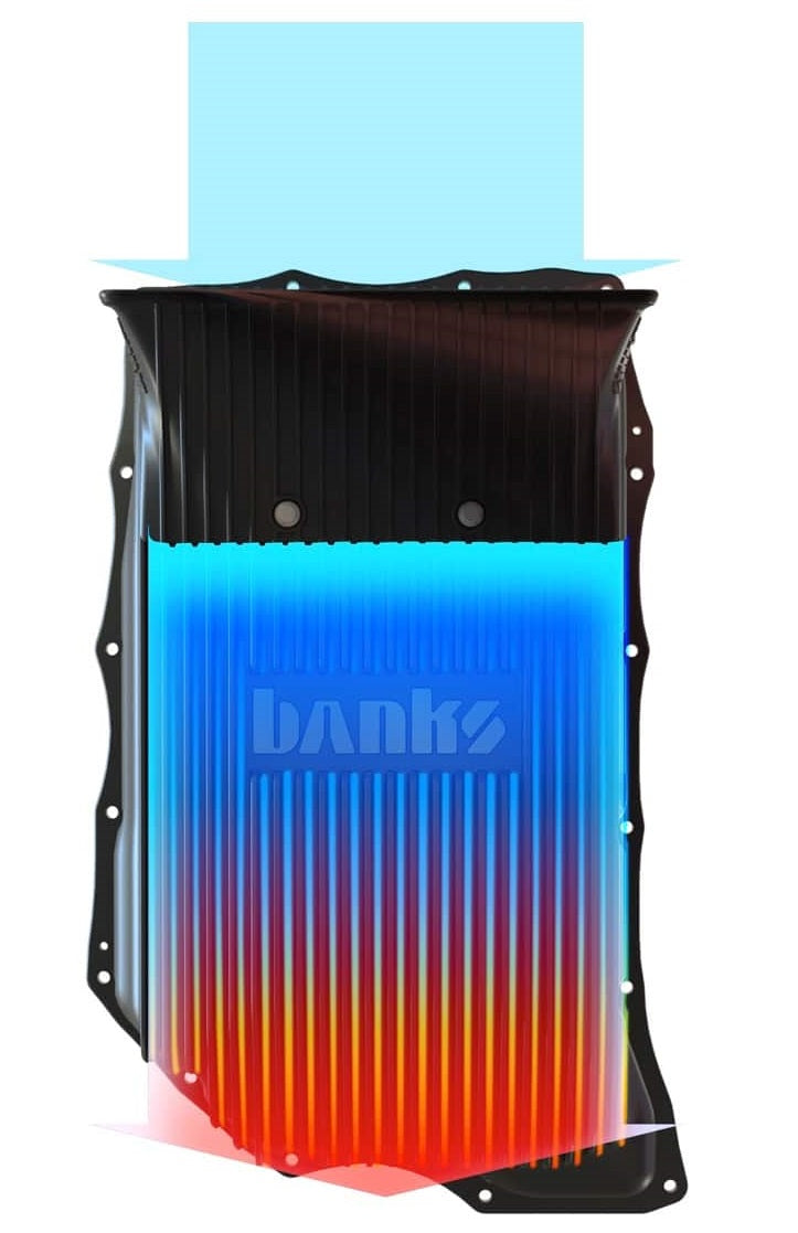 Banks Ram-Air Transmission Pan 2020-2026 6.6L Duramax Allison 10L1000
