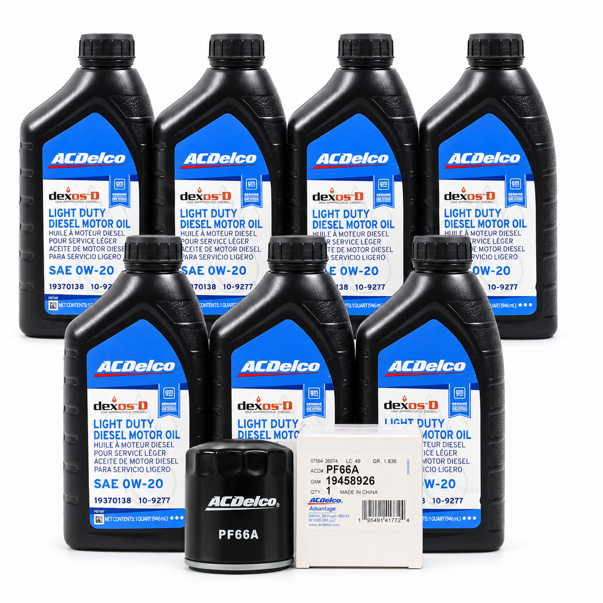 Oil Change Service Kit 2020-2026 LM2 LZ0 3.0L Duramax