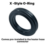 DmaxStore Billet Heater Hose Connector 2001-2026 Duramax LB7/LLY/LBZ/LMM/LML/L5P