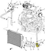 Genuine OEM GM 13566324 Intercooler Coolant Pump 2020-2026 3.0L LM2 LZ0 Duramax
