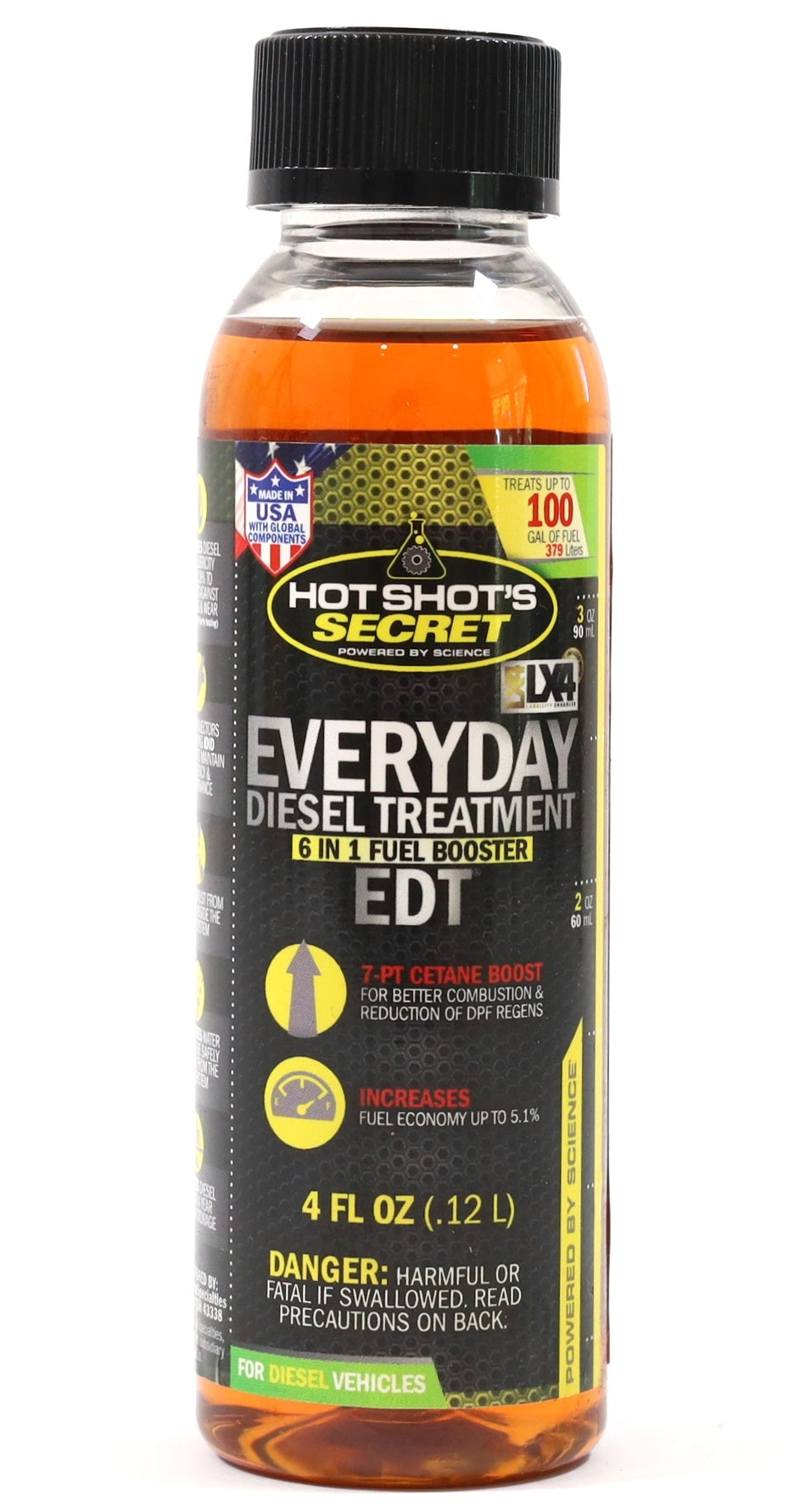 Hot Shot’s Secret EDT Everyday Diesel Treatment 6-in-1 Fuel Booster Additive