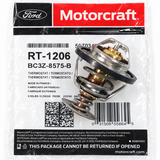 Ford Motorcraft RT-1206 RH High Temp Thermostat 2011-2016 6.7L Powerstroke