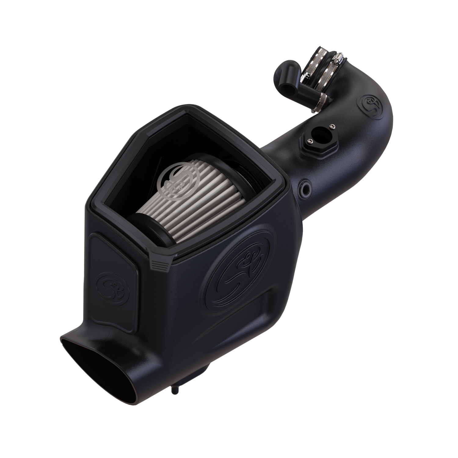 S&B 75-5105D Cold Air Intake for 2008-2010 Ford Powerstroke 6.4L (Dry Filter)