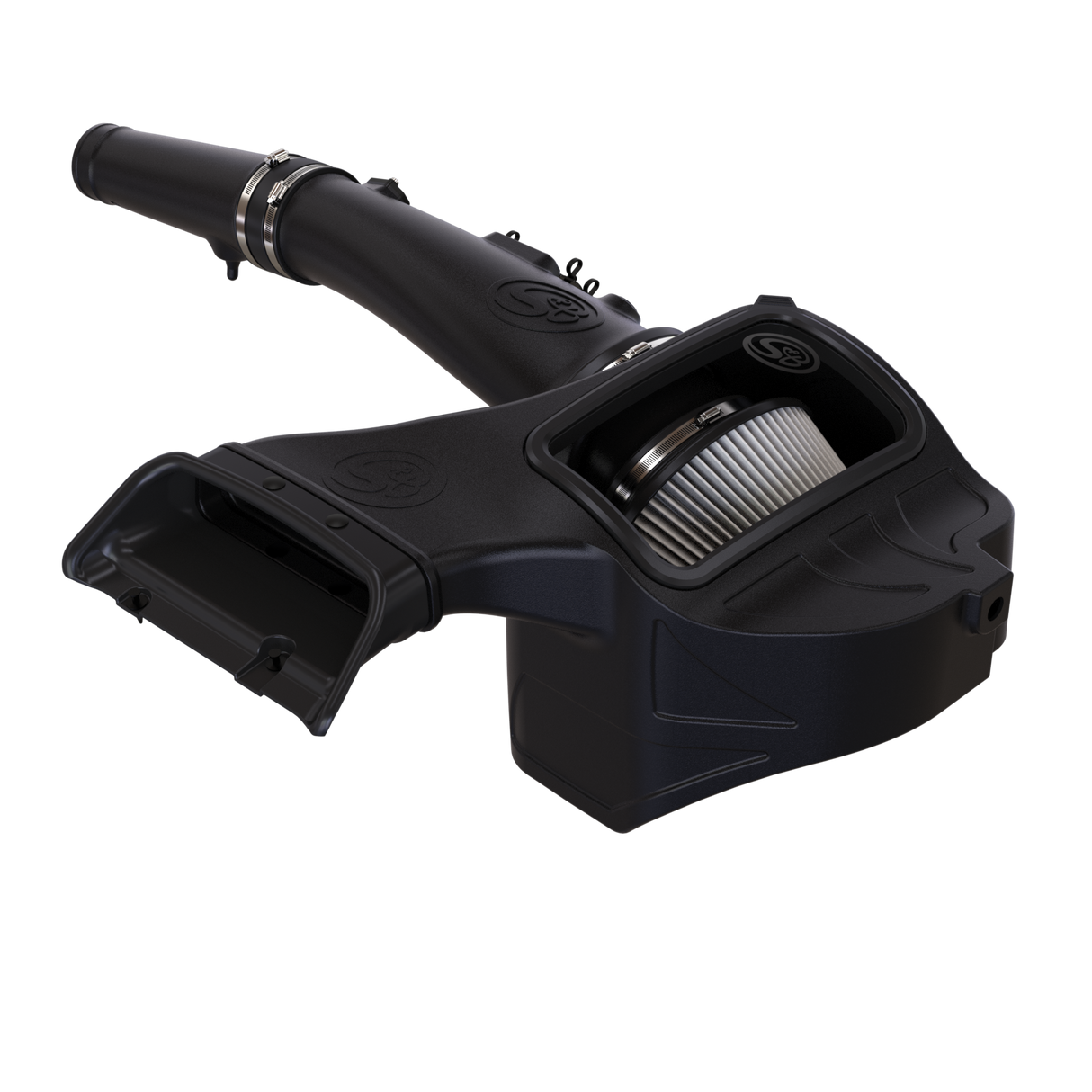 S&B 75-5126D Cold Air Intake for 2018-2021 Ford F-150 Powerstroke 3.0L (Dry Filter)