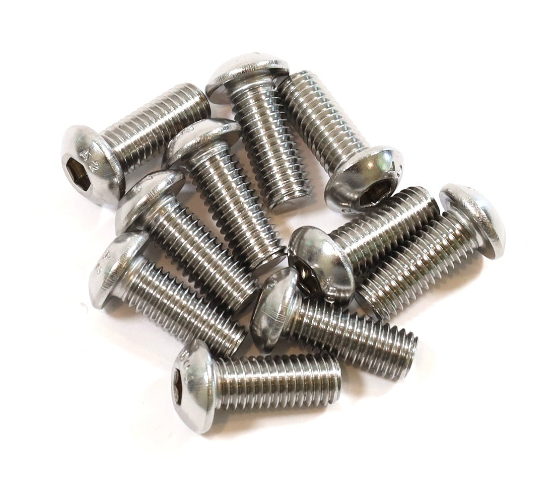 M8 Stainless Steel Turbo Housing Bolts Set of 10 Powerstroke Duramax