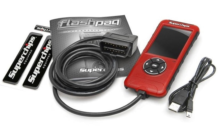 Superchips 4845 Flashpaq F5 Tuner Programmer 99-10 Ford Powerstroke 7.3/6.0/6.4