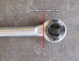 87-97 Ford F150 F250 F350 5-Speed Clutch Rod PERMANENT FIX REPAIR Heim Joint Mod