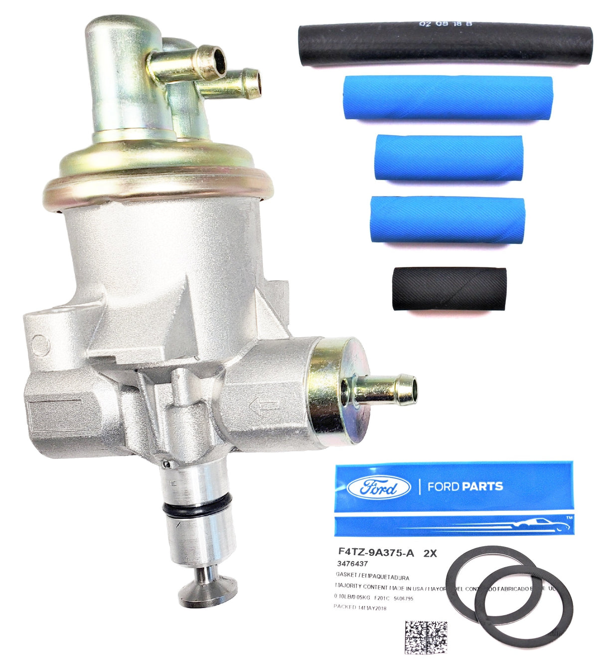 94-97 7.3L Powerstroke Carter Mechanical Fuel Pump w/ Banjo Washers Line Kit